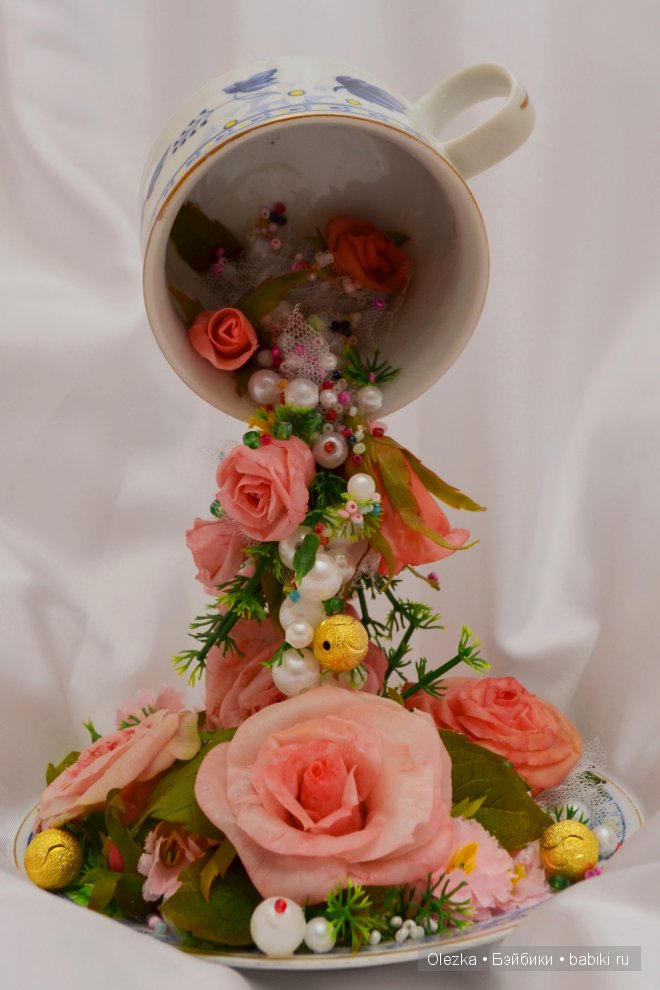 Цветочки, реалистичная флористика. Заколочки