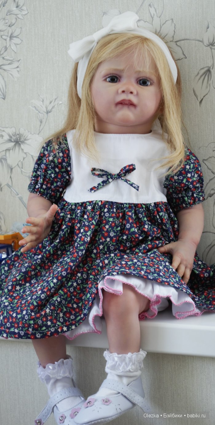 Фрида номер два с родными конечностями !кукла реборн Ольги Коновниной (фото 5)