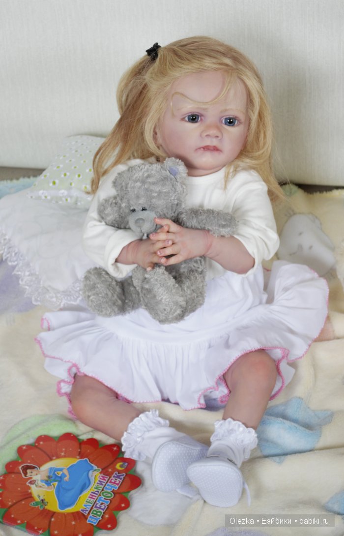 Фрида номер два с родными конечностями !кукла реборн Ольги Коновниной (фото 2)