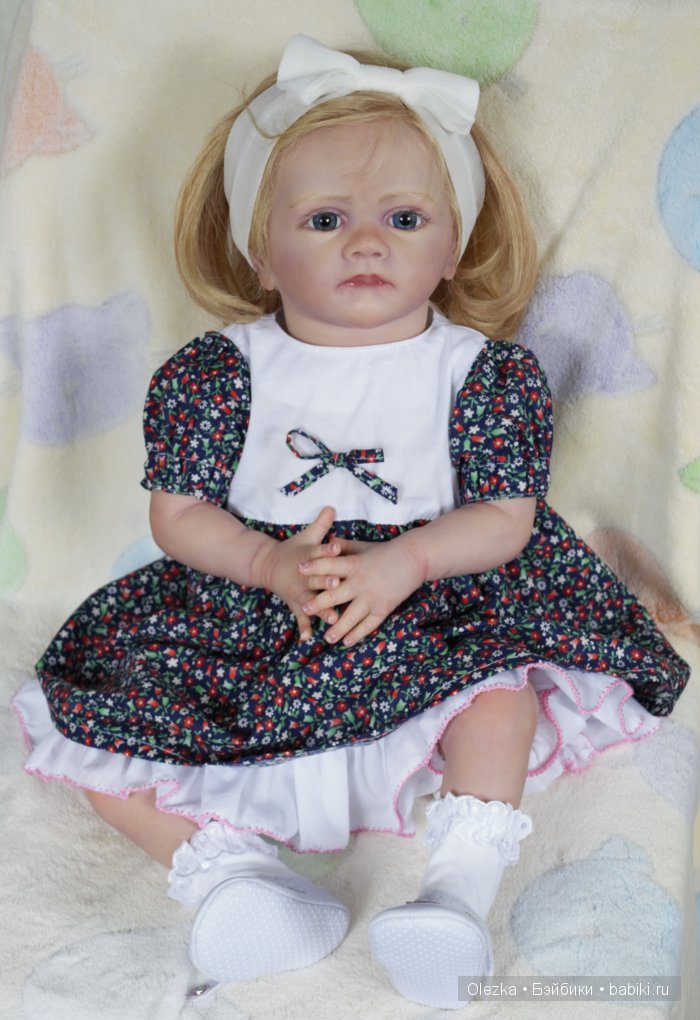 Фрида номер два с родными конечностями !кукла реборн Ольги Коновниной (фото 4)