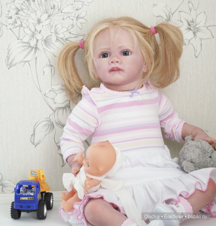 Фрида номер два с родными конечностями !кукла реборн Ольги Коновниной (фото 8)