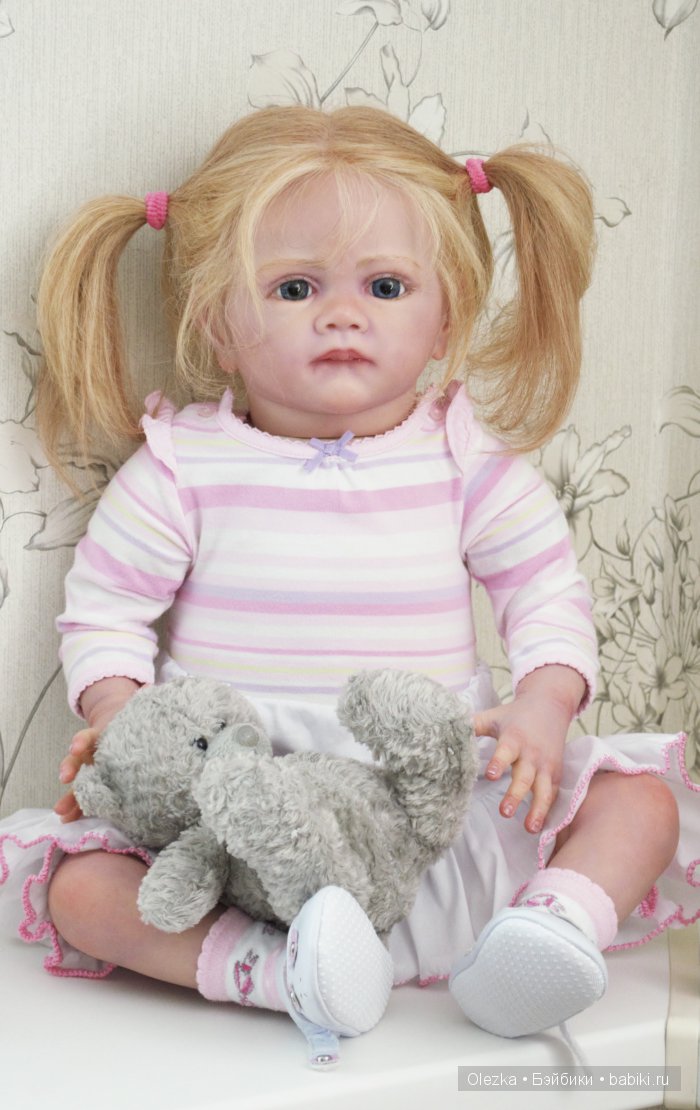 Фрида номер два с родными конечностями !кукла реборн Ольги Коновниной (фото 10)