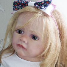 Фрида номер два с родными конечностями !кукла реборн Ольги Коновниной