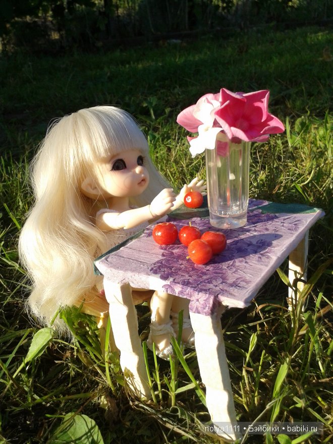 Каникулы Энни на даче. Кукла БЖД Пукифи