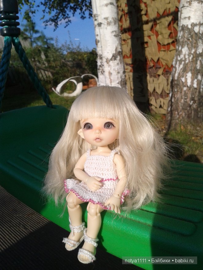 Каникулы Энни на даче. Кукла БЖД Пукифи