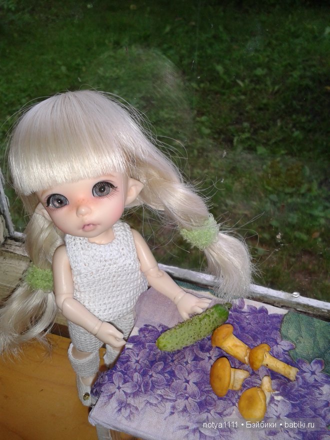 Каникулы Энни на даче. Кукла БЖД Пукифи (фото 3)