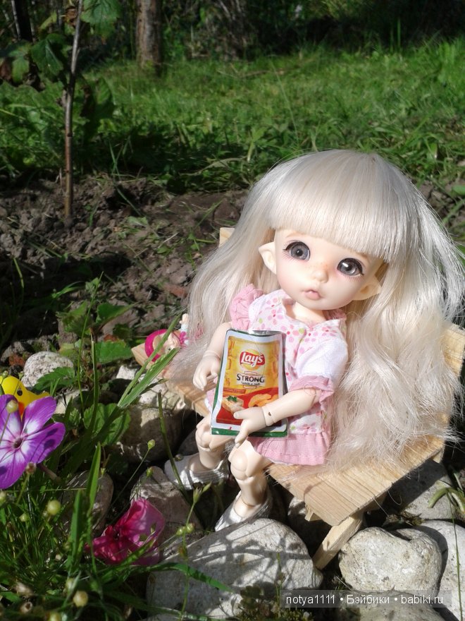 Каникулы Энни на даче. Кукла БЖД Пукифи (фото 6)