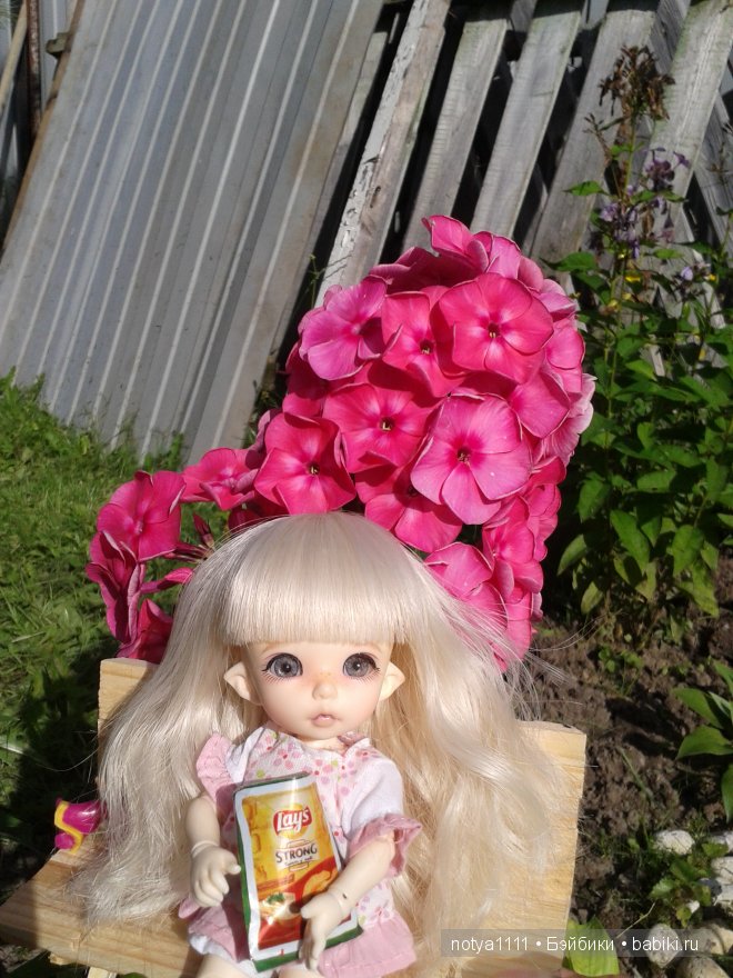 Каникулы Энни на даче. Кукла БЖД Пукифи (фото 8)