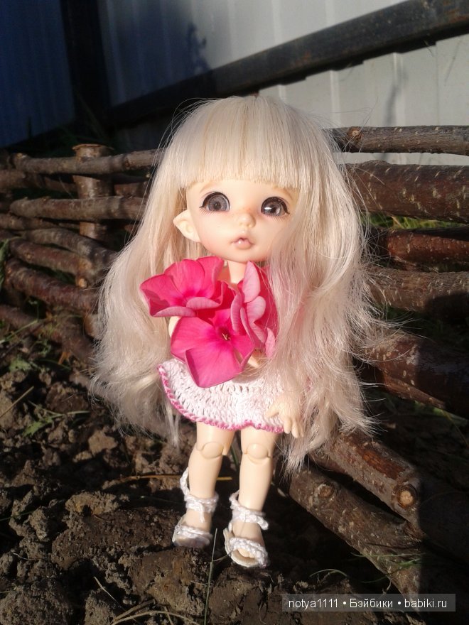 Каникулы Энни на даче. Кукла БЖД Пукифи