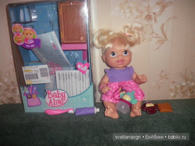 Куклы Hasbro, Baby Alive — Интерактивные куклы (говорящие