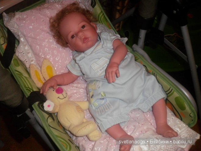 Замечательный ребеночек от Lee Middleton Original Dolls by Rewa