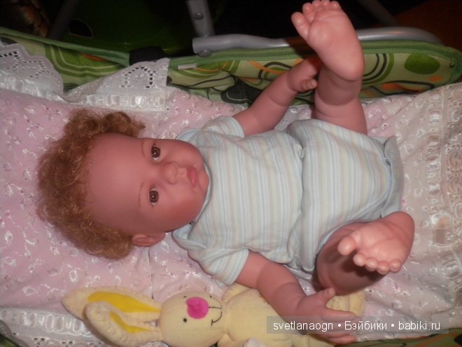 Замечательный ребеночек от Lee Middleton Original Dolls by Rewa (фото 9)