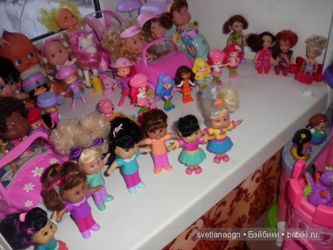 Куколки малютки Hasbro, Mattel, Fisher-price little people