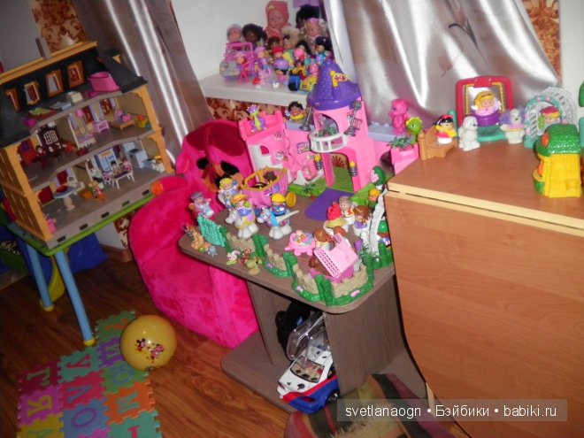 Куколки малютки Hasbro, Mattel, Fisher-price little people