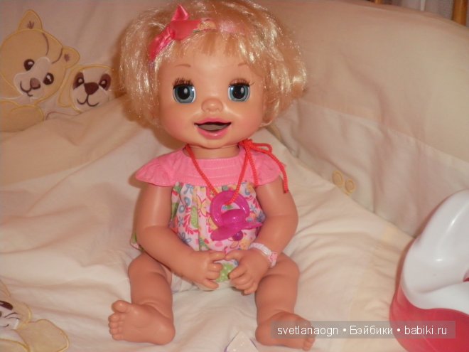 Кукла Аливка, Baby Alive Learns to Potty от Hasbro (фото 2)