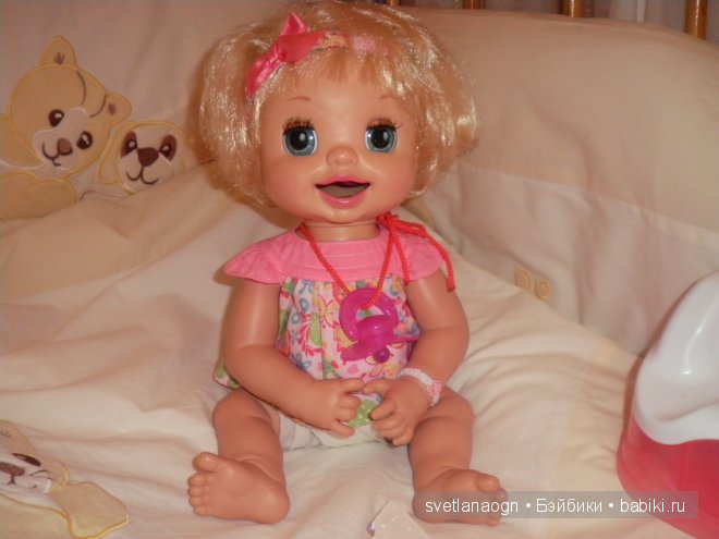 Кукла Аливка, Baby Alive Learns to Potty от Hasbro (фото 4)