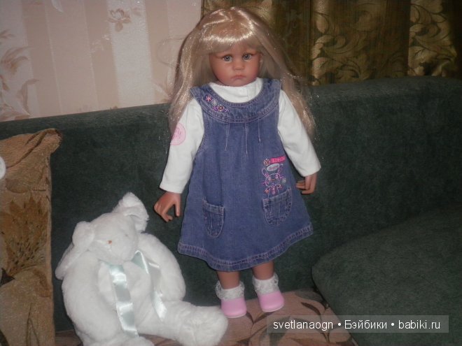 Коллекционная кукла Linda Valentino Michel Линды Валентино Мишель "A Friend to Lean On"