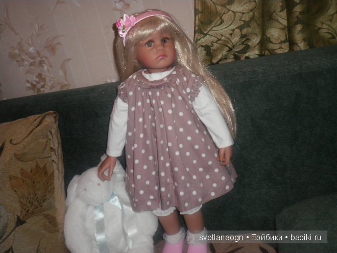 Коллекционная кукла Linda Valentino Michel Линды Валентино Мишель "A Friend to Lean On"