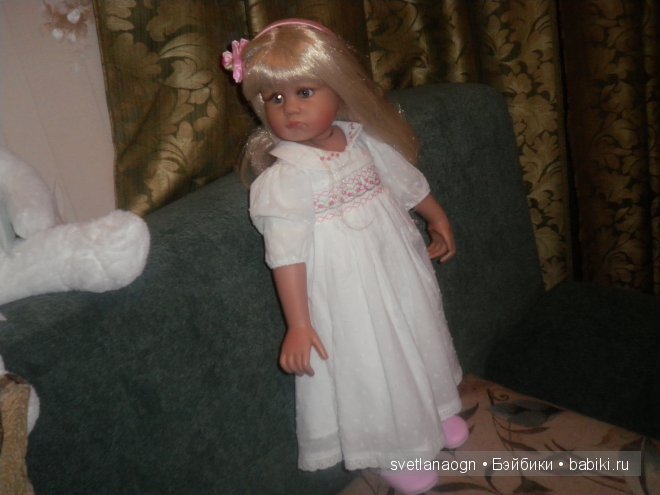 Коллекционная кукла Linda Valentino Michel Линды Валентино Мишель "A Friend to Lean On" (фото 3)