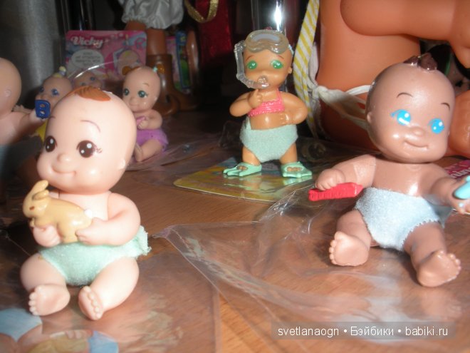 Мини пупсики baby in my pocket