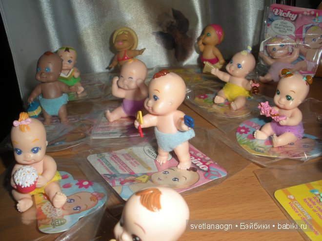 Мини пупсики baby in my pocket