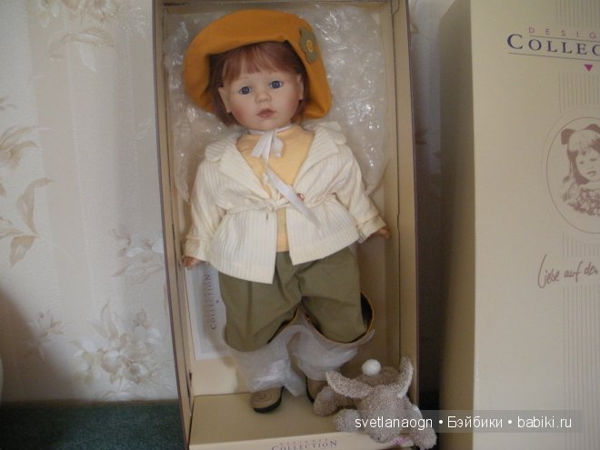Кукла Ивон от Тео Менценбах для Zapf 2001 год Yvonne от Theo Menzenbach