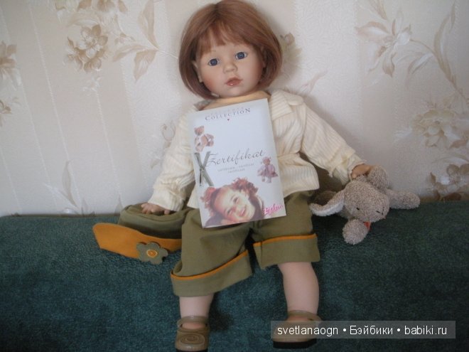 Кукла Ивон от Тео Менценбах для Zapf 2001 год Yvonne от Theo Menzenbach (фото 4)