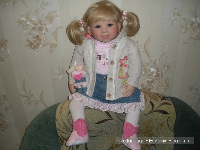 "Lilly" Doris Stannat — Куклы Doris Stannat (Дорис Штаннат): силикон (фото 5)