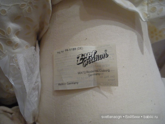 Клара Zapf 2003 Clara by Hiltrud Schwing, Хильтруд Швинг, NIB LE