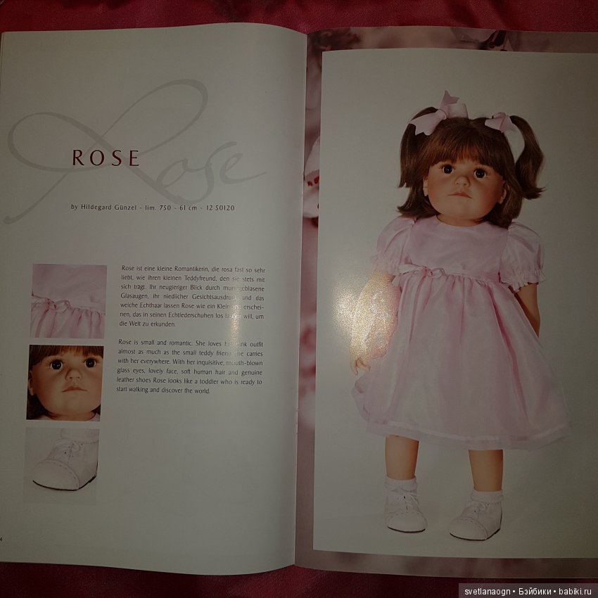 Мини Каталог кукол Gotz 2013 года от таких известных мастеров как Hildegard Gunzel , Sissel Bjorstad Skille, Bettine Klemm