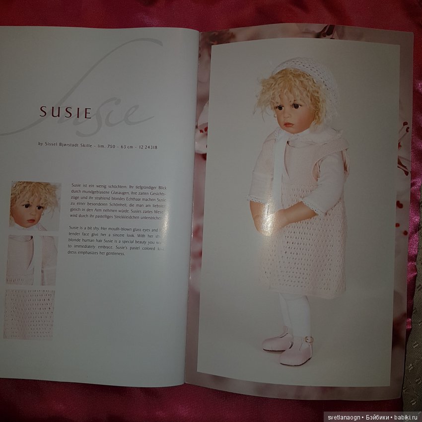 Мини Каталог кукол Gotz 2013 года от таких известных мастеров как Hildegard Gunzel , Sissel Bjorstad Skille, Bettine Klemm