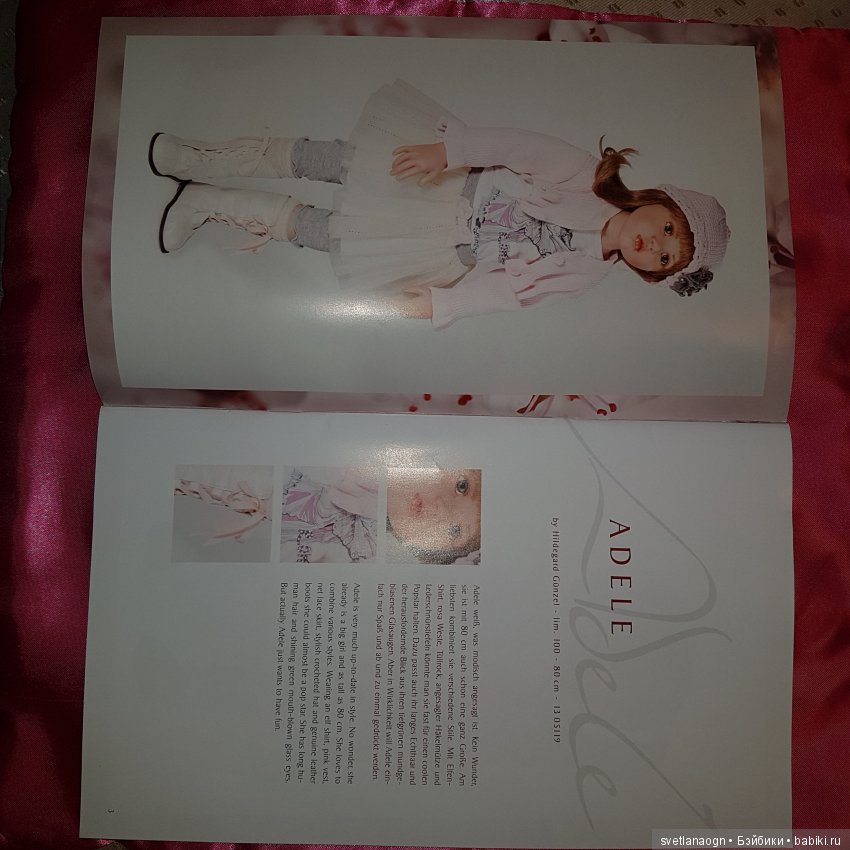 Мини Каталог кукол Gotz 2013 года от таких известных мастеров как Hildegard Gunzel , Sissel Bjorstad Skille, Bettine Klemm