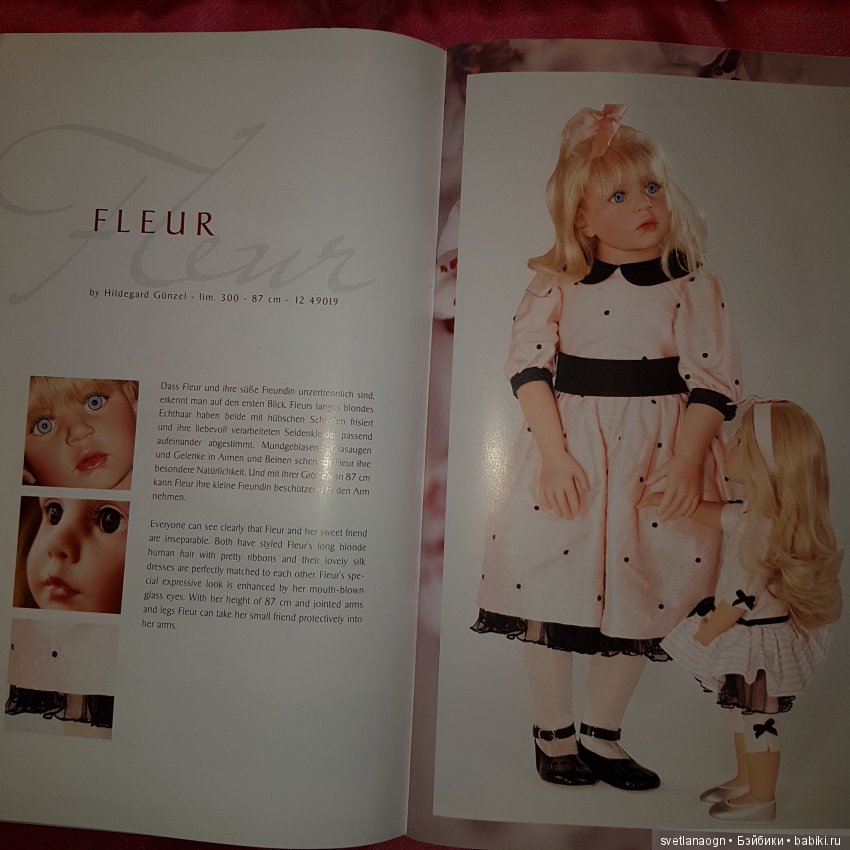 Мини Каталог кукол Gotz 2013 года от таких известных мастеров как Hildegard Gunzel , Sissel Bjorstad Skille, Bettine Klemm