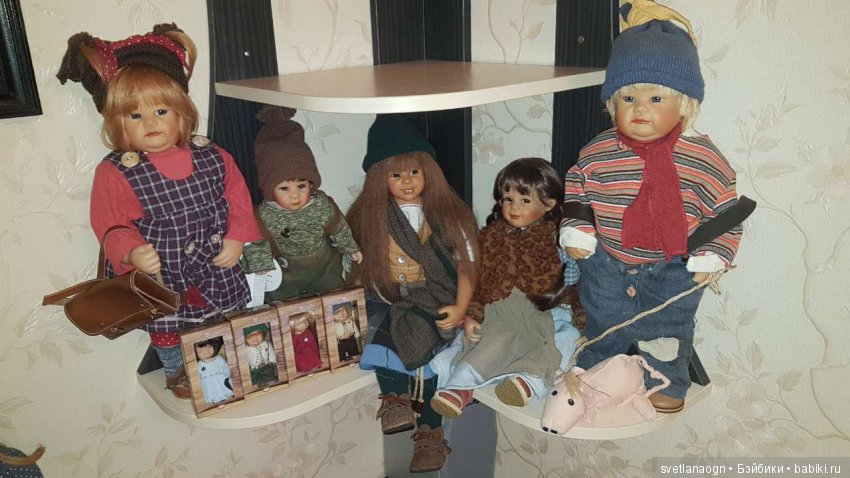 Мое решение в размещении коллекционных кукол или про то, как катострофически не хватает места (фото 7)
