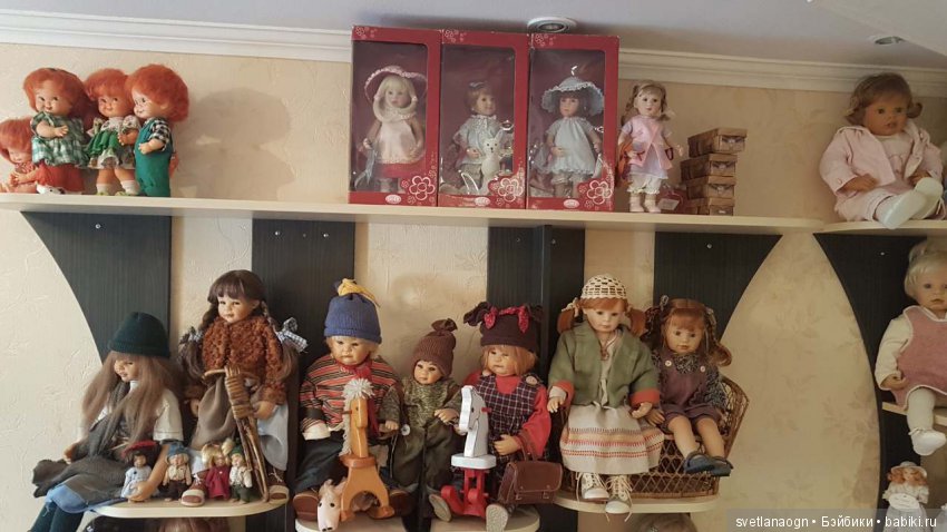 Мое решение в размещении коллекционных кукол или про то, как катострофически не хватает места