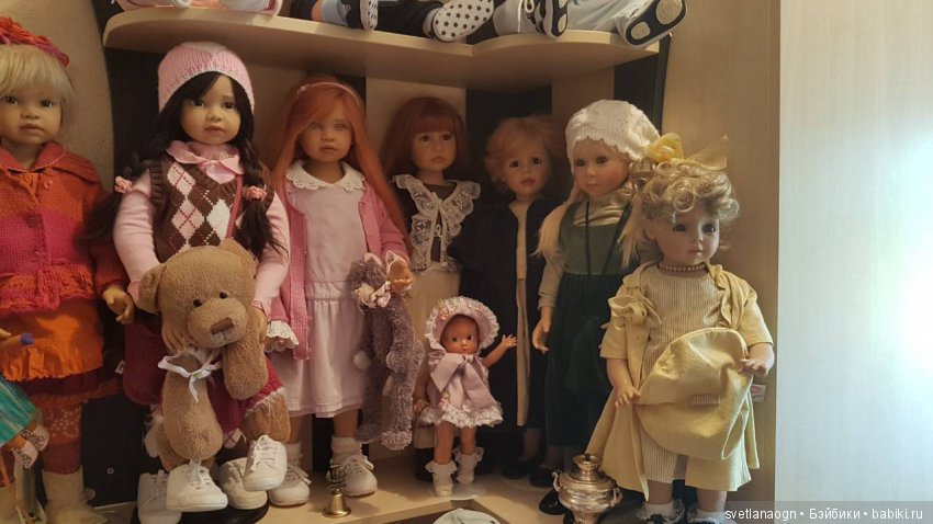 Мое решение в размещении коллекционных кукол или про то, как катострофически не хватает места (фото 4)
