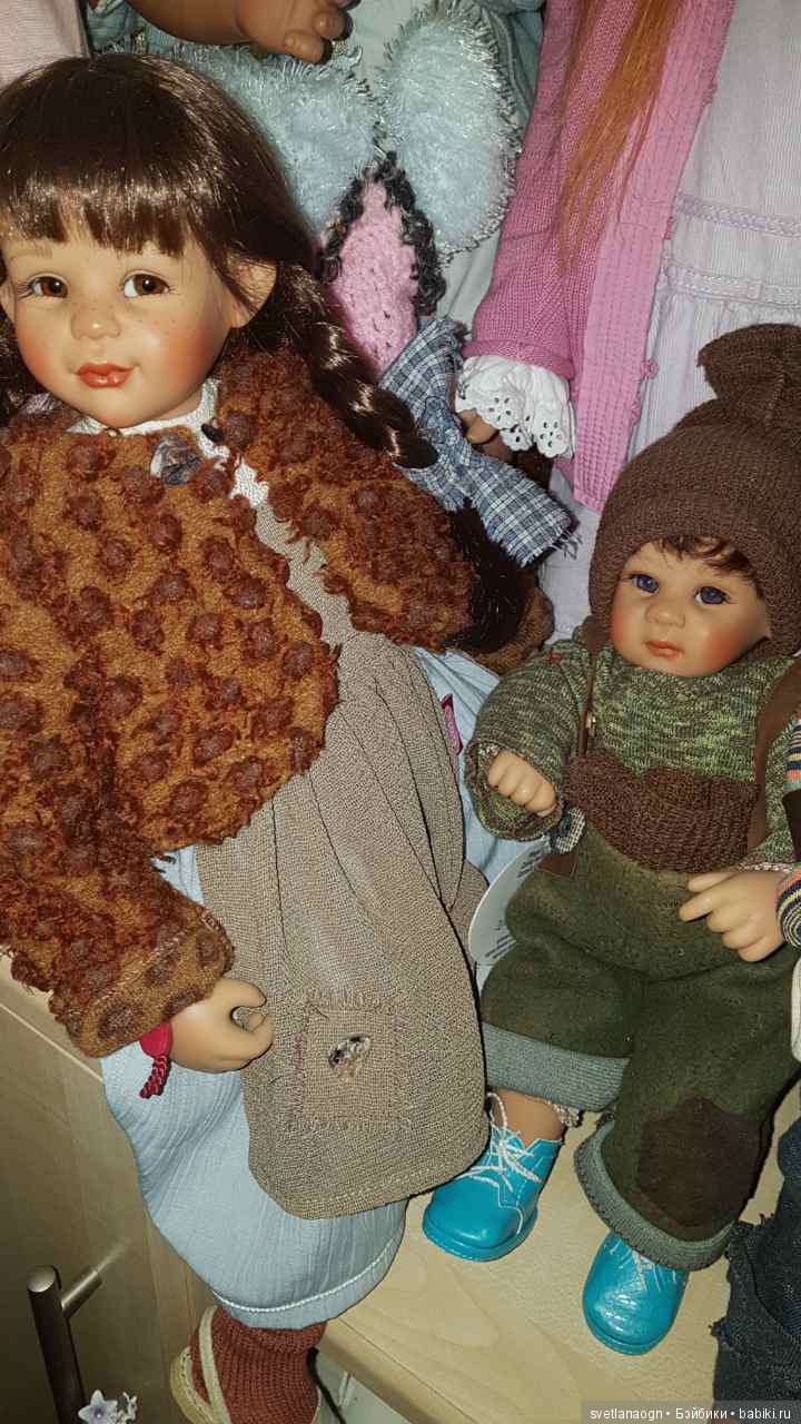 Моя, небольшая пока , коллекция кукол Сьюзи (Суси) Эймер Susi Eimer для Gotz