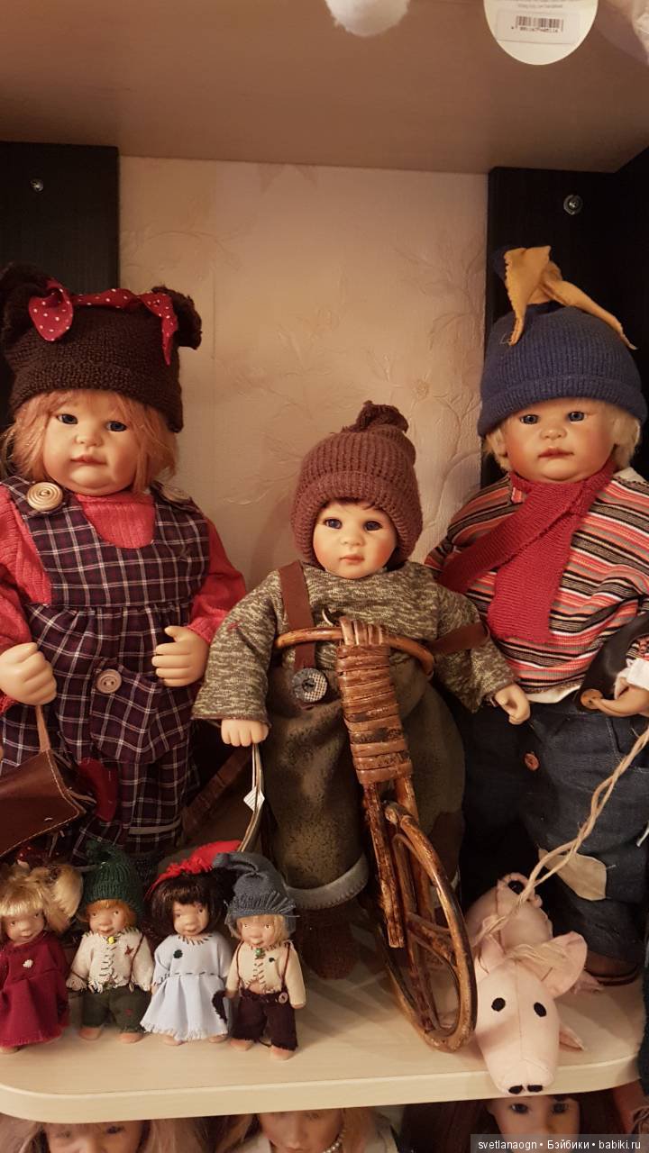 Моя, небольшая пока , коллекция кукол Сьюзи (Суси) Эймер Susi Eimer для Gotz