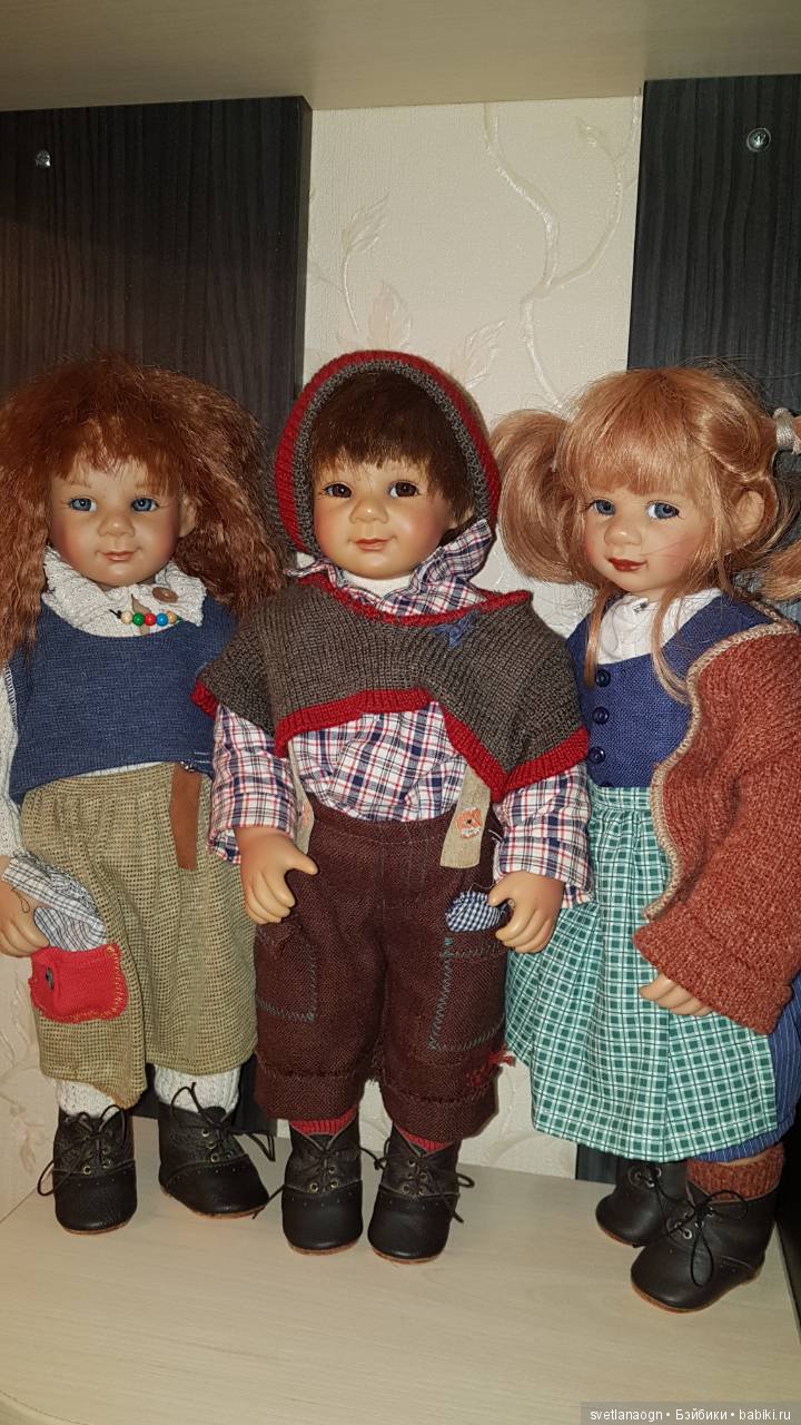 Моя, небольшая пока , коллекция кукол Сьюзи (Суси) Эймер Susi Eimer для Gotz