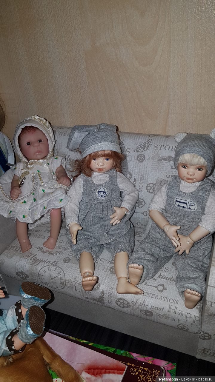 Наши коллекции кукол. Куклы от Варвары Лютик