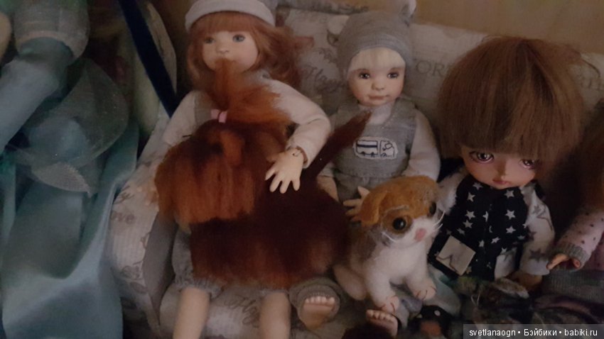 Наши коллекции кукол. Куклы от Варвары Лютик
