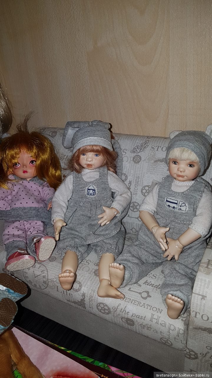 Наши коллекции кукол. Куклы от Варвары Лютик