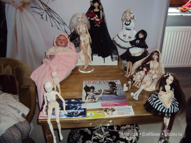 "Весенний бал кукол 2013". Ещё немного о выставке в Ветошном