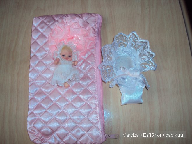 Малютка из пластики Варечка ООАК. Мини кукла (фото 10)