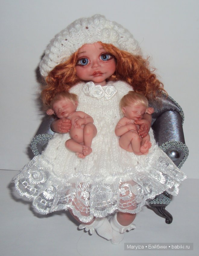 Солнечная малышка ООАК — Лепка авторских кукол: полимерная глина