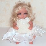 Малышка Леночка 15 см. Авторская кукла ручной работы