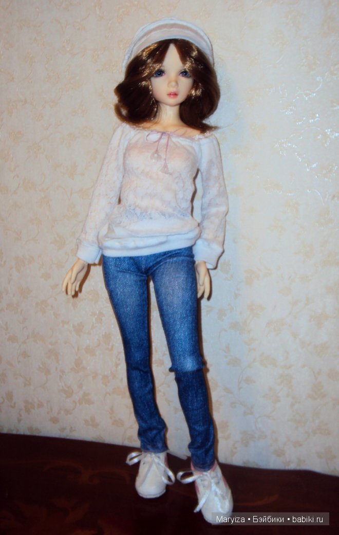 Гипюровое настроение... Одежда для кукол MSD Kaye Wiggs (фото 8)