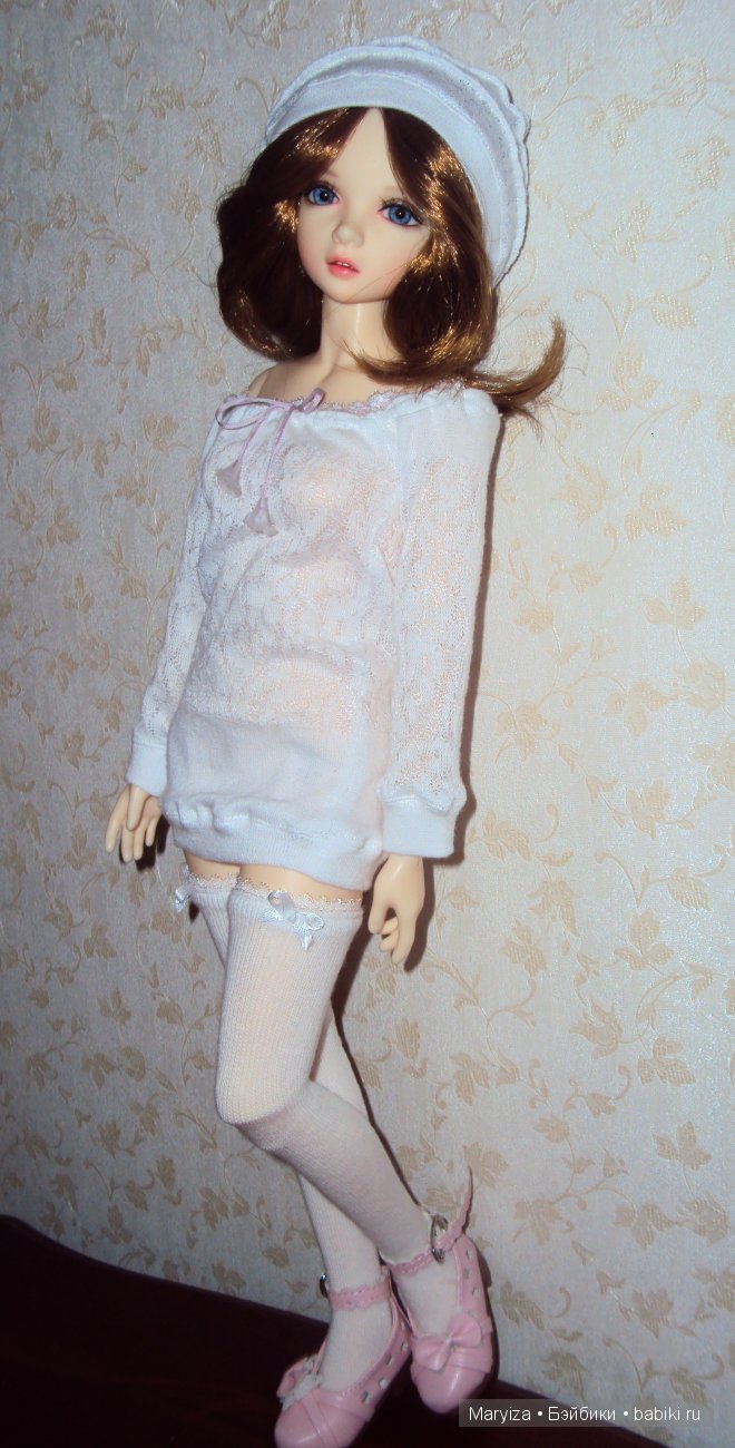Гипюровое настроение... Одежда для кукол MSD Kaye Wiggs (фото 6)