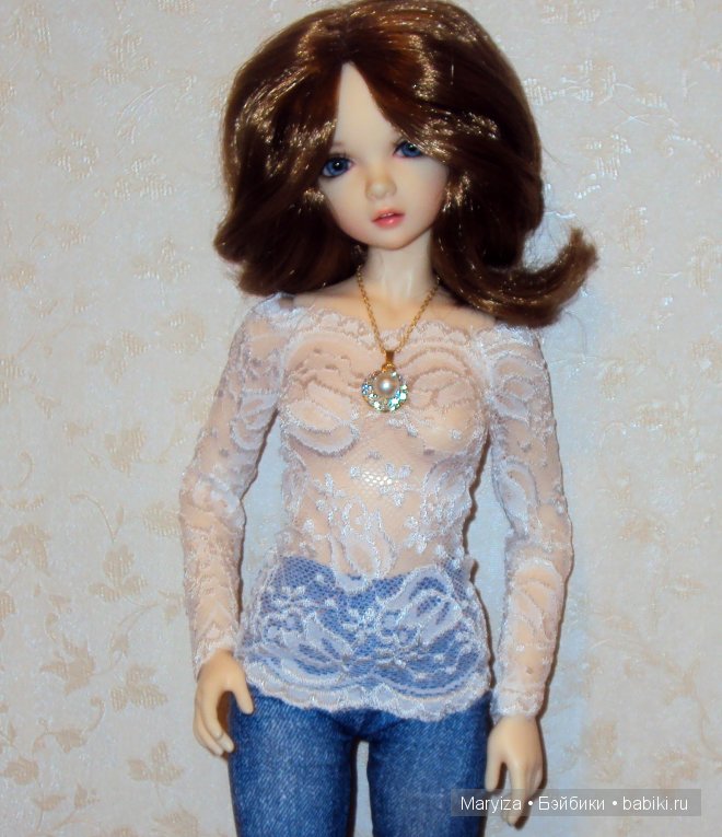 Гипюровое настроение... Одежда для кукол MSD Kaye Wiggs