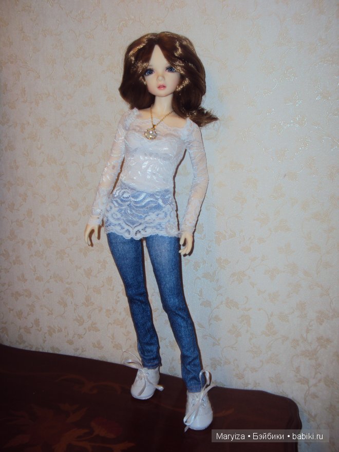 Гипюровое настроение... Одежда для кукол MSD Kaye Wiggs (фото 9)